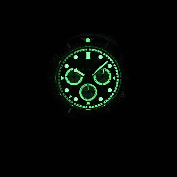 Deep Challenger-JH0203G-Chronograph Diver 300 Type