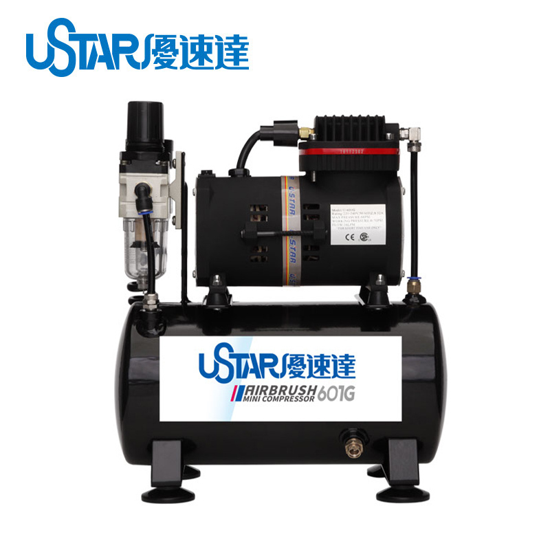 U-601G 迷你气泵（带储气罐）U-STAR Mini air compressor with Storage tanks