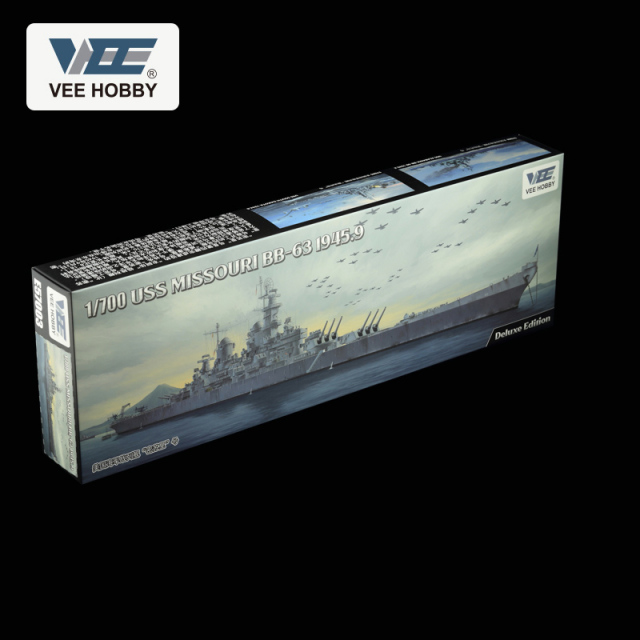 VEE E57003 1/700 US BB-63 Missouri battleship assembly model