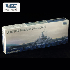 VEE V57006 1/700 Indiana BB-58 Assembly ship model