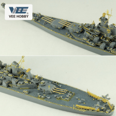 VEE E57002 1/700 BB-62 New Jersey battleship assembly ship model