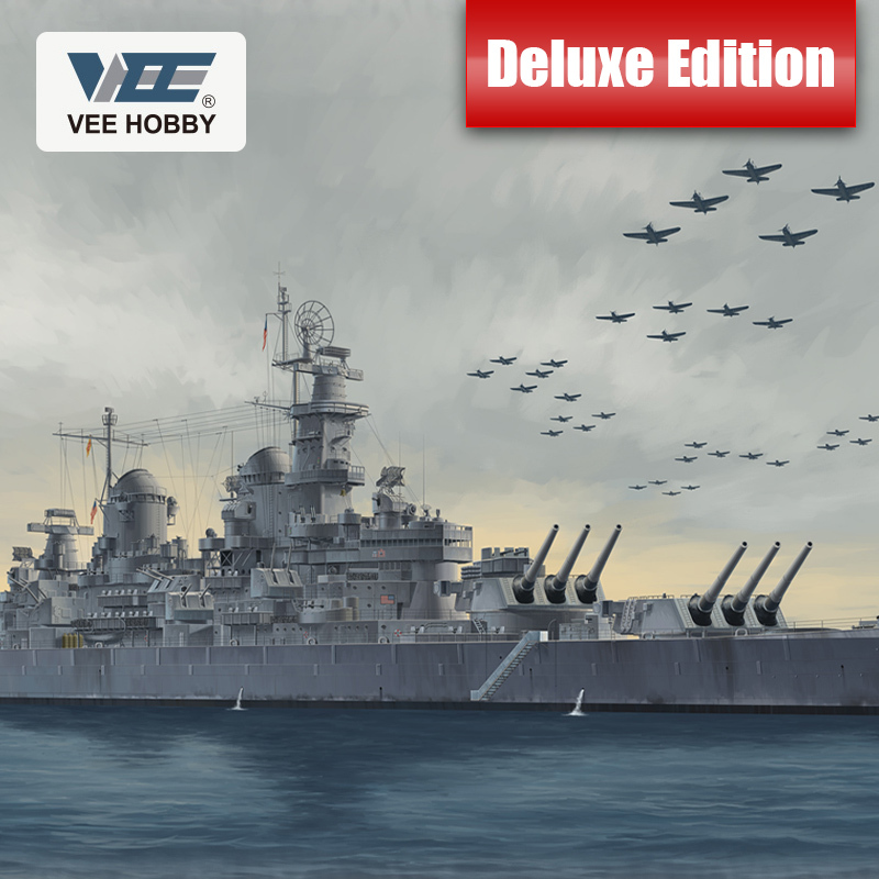 VEE E57003 1/700 USS Missouri BB-63 1945 battleship model Deluxe Edition