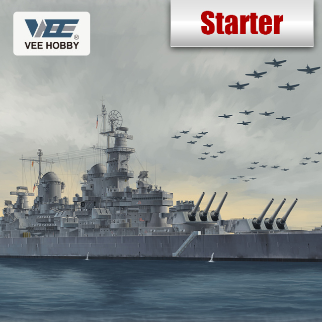 VEE V57003 1/700 US BB-63 Missouri battleship assembly model