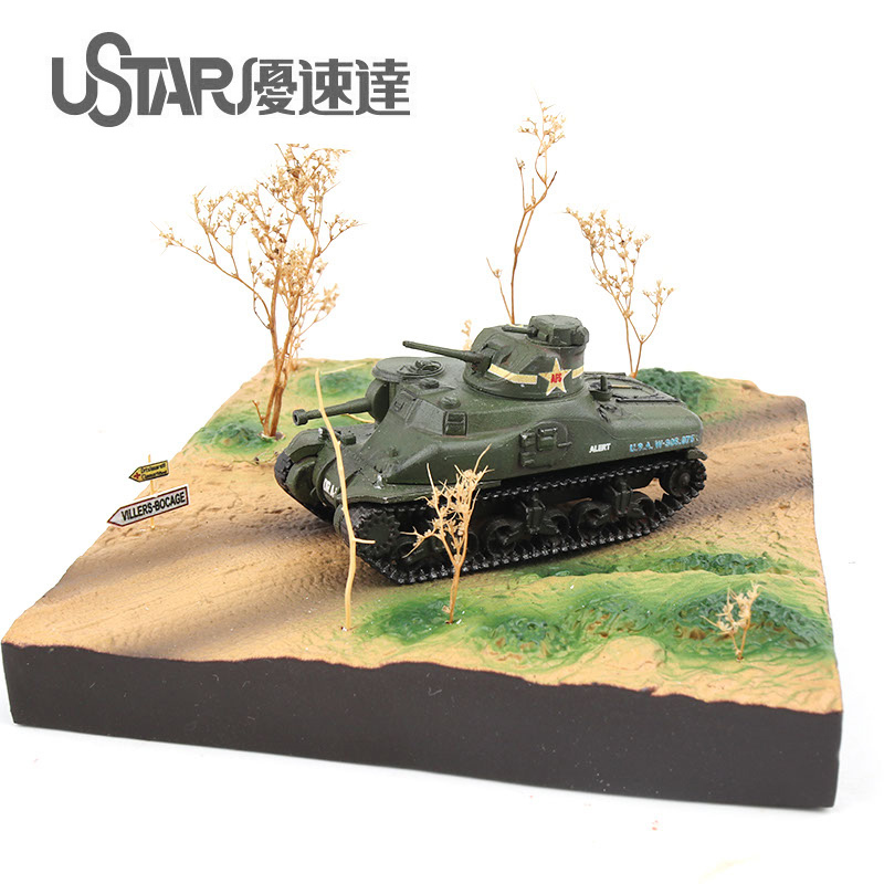 UA-60019 1/144 US M3A1 Lee Medium Tank Model