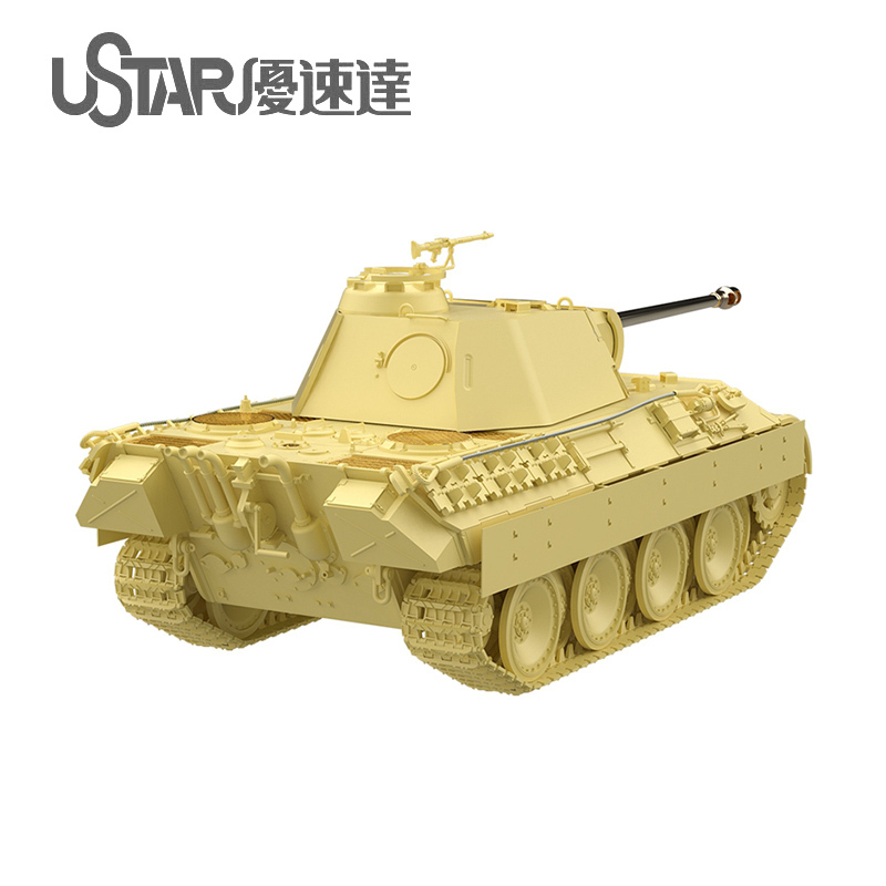 NO-003 1/48 Leopard A assembled tank model with full internal structure and metal modifications