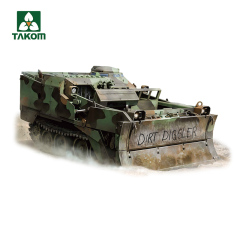 TAKOM 2020 1/35 American M9 ACE Armored Combat Bulldozer Assembly Model