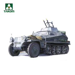 TAKOM 2211 1/35 Sd.Kfz.250/4 Ausf.A leichter Truppenluftschutzpanzerwagen Assembly Model