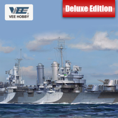 VEE E57018 1/700 USS Honolulu CL-48 1944 Carrier Deluxe Edition