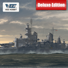 VEE E57001 1/700 USS IOWA BB-61 1944 Battleship assembly Model Deluxe Edition