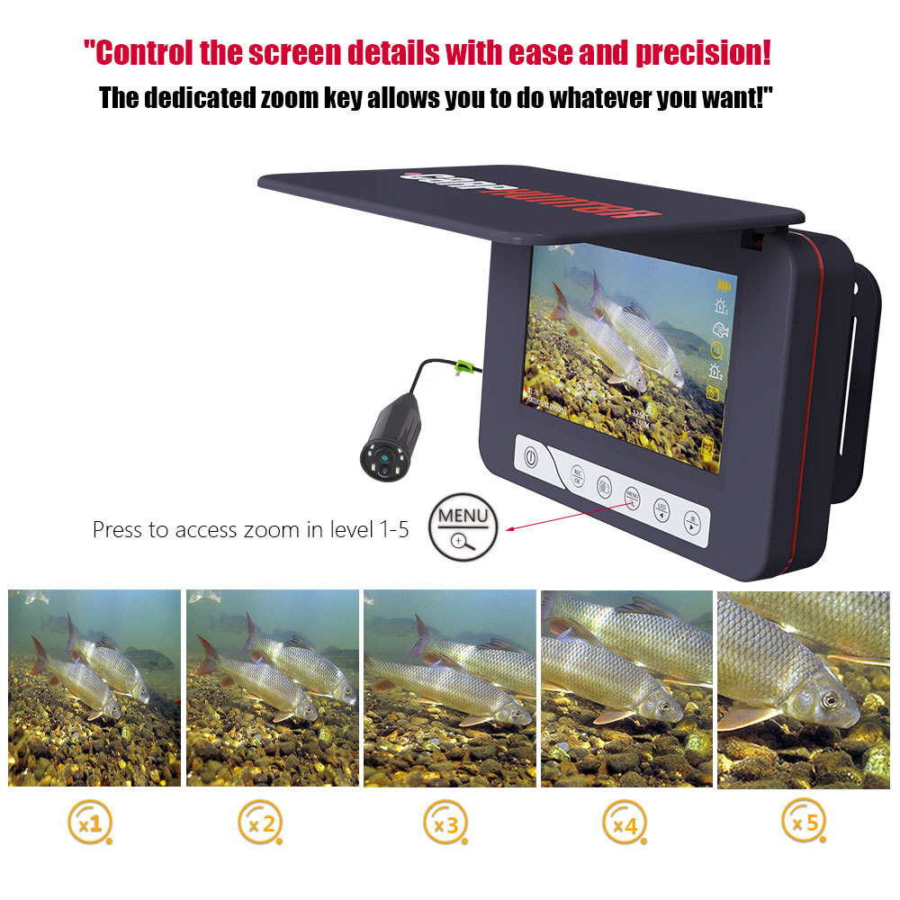 5.0" inch visual fishing camera
