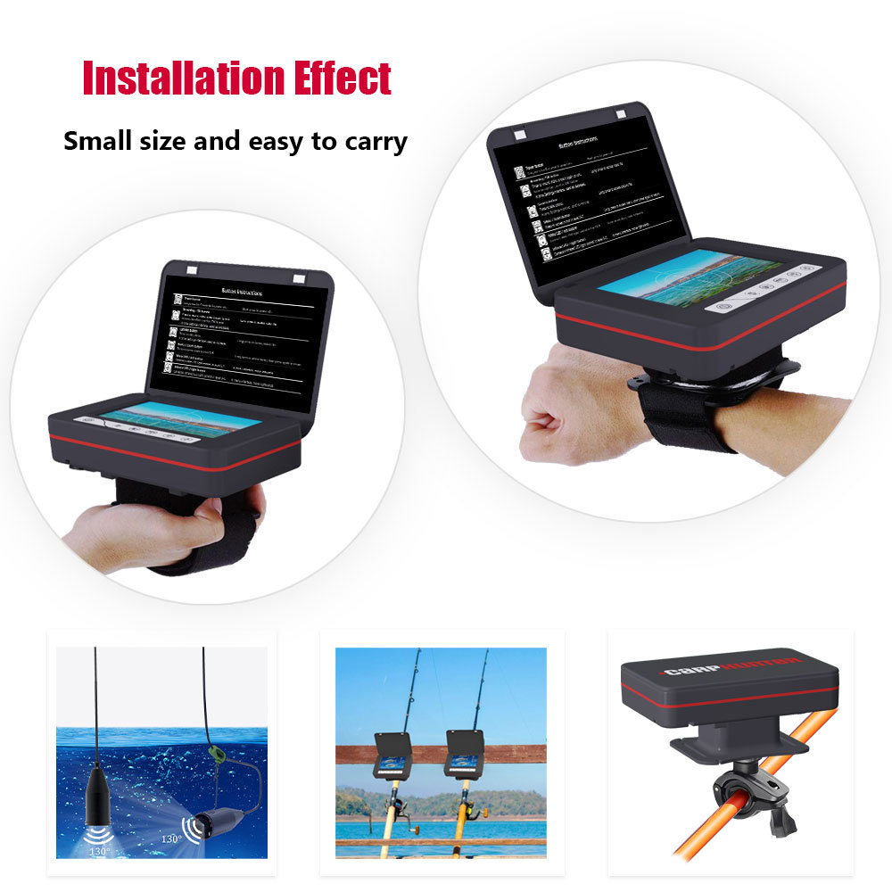 5.0" inch visual fishing camera