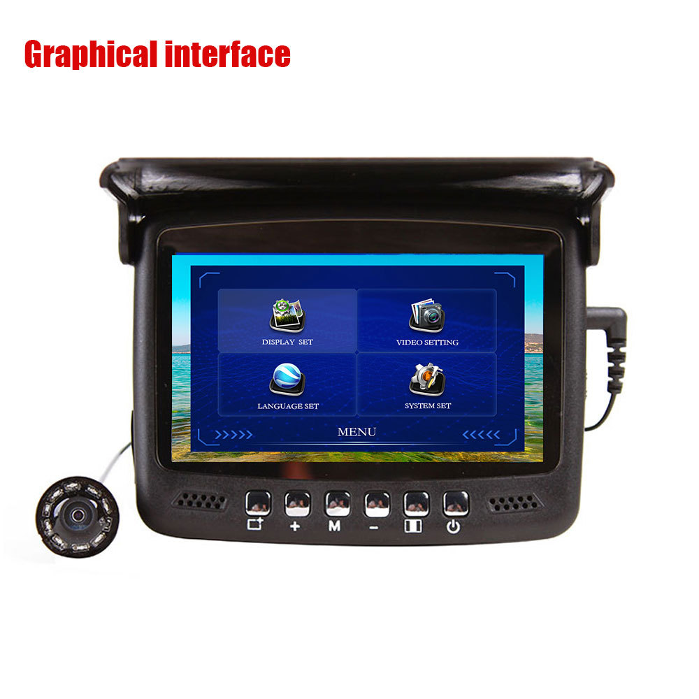 4.3" inch visual fishing camera