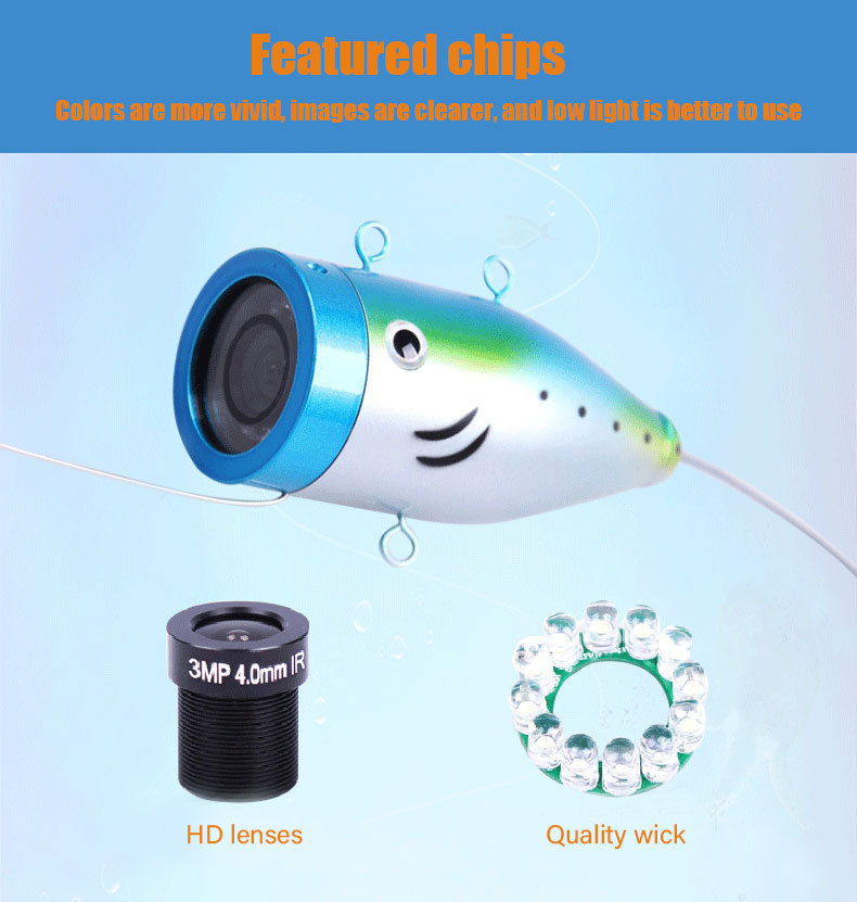 7.0" inch visual fishing camera