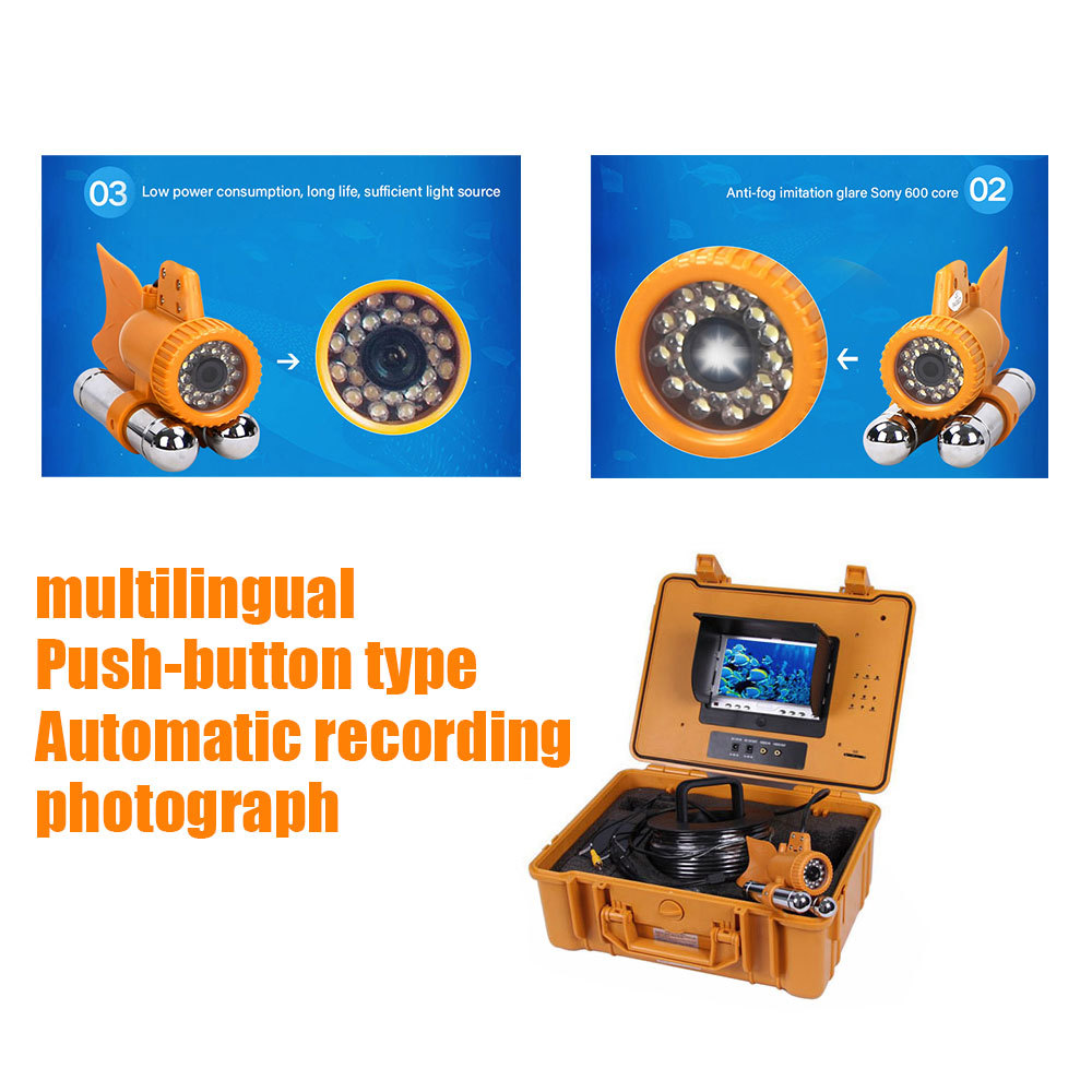 7.0" inch visual fishing camera