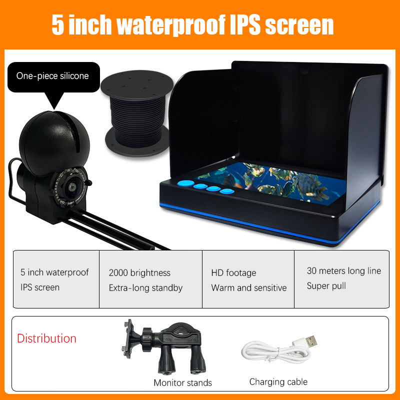 5.0" inch visual fishing camera