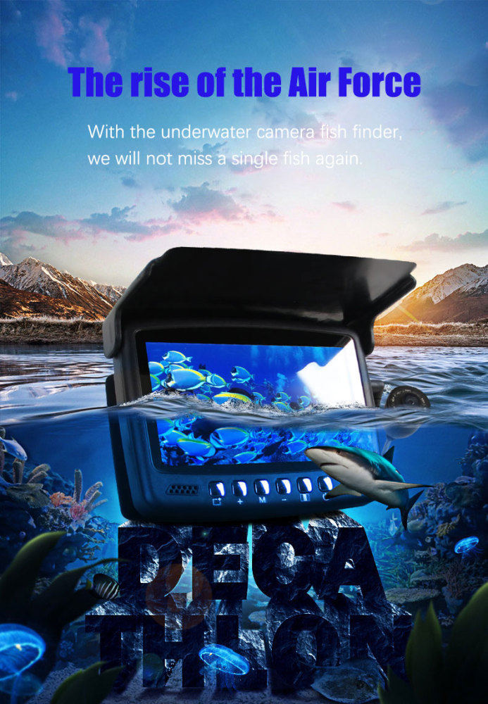 4.3" inch visual fishing camera