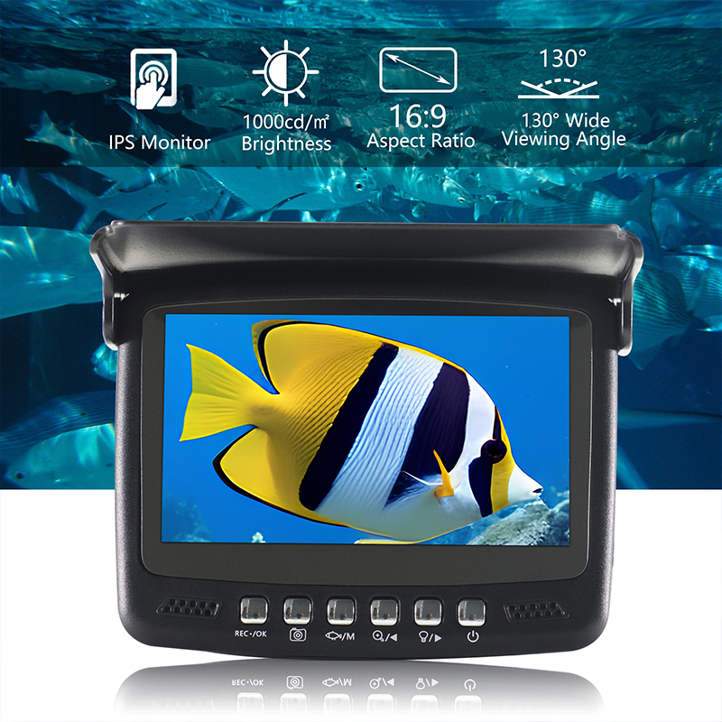 4.3" inch visual fishing camera