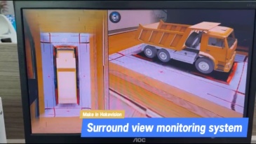 360° AI Auto Vehicle All Round full around Panoramic Surround Security Bird View 3d Car Camera Vision System for Truck,HONGXINTAI (Hokevision)