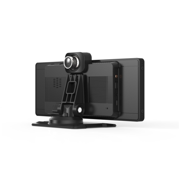 10 Inch 10Inch 2ch Dual Lens Portable Carplay Pantalla Android Auto Apple Wireless Screen Display Car Monitor Dash Cam 2K Dashcam,HONGXINTAI (Hokevision)