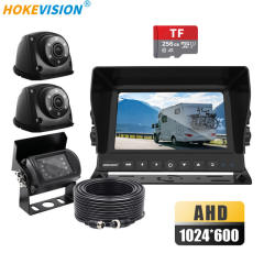 7 Inch / 9 Inch AHD Quad-View Monitor+3 Ways Vehicle Cameras,HONGXINTAI (Hokevision)