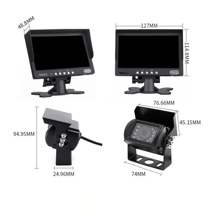 7/9 Inch HD Monitor+1 Way Reverse Camera,HONGXINTAI (Hokevision)