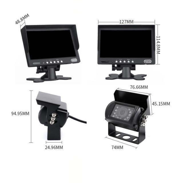7/9 Inch HD Monitor+1 Way Reverse Camera,HONGXINTAI (Hokevision)