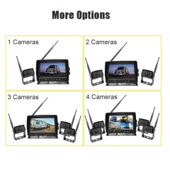 7/9 Inch Wireless AHD Vehicle 2CH Cameras Monitor Kits,HONGXINTAI (Hokevision)