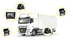 7 Inch / 9 Inch AHD Quad-View Monitor+4 Ways Vehicle Cameras,HONGXINTAI (Hokevision)