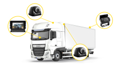 7 Inch / 9 Inch AHD Quad-View Monitor+3 Ways Vehicle Cameras,HONGXINTAI (Hokevision)