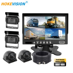 7/9 Inch  HD Quad-View Monitor+4 Ways Cameras,HONGXINTAI (Hokevision)