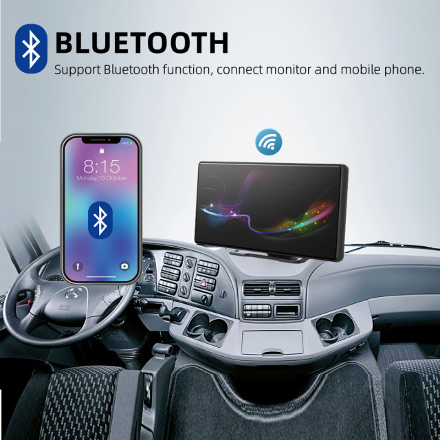10.26 Inch 4ch Bluetooch Touch Screen Vehicle Monitor Vision System,HONGXINTAI (Hokevision)