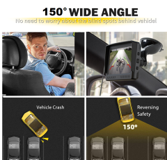 4.3/5 Inch HD Vehicle Car Reversing aid Camera Monitor kits,HONGXINTAI (Hokevision)