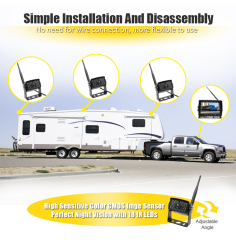 7/9 Inch Wireless AHD Vehicle 3CH Cameras Monitor Kits,HONGXINTAI (Hokevision)