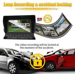 7 Inch / 9 Inch AHD Quad-View Monitor+3 Ways Vehicle Cameras,HONGXINTAI (Hokevision)