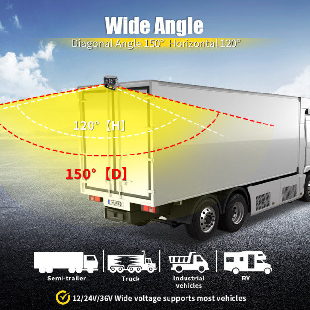 New Update Waterproof Night Vision Rear View Vehicle Reverse Camera,HONGXINTAI (Hokevision)