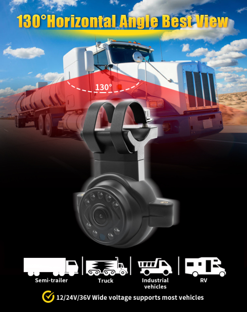 New Update Waterproof Night Vision Side View Vehicle Camera,HONGXINTAI (Hokevision)