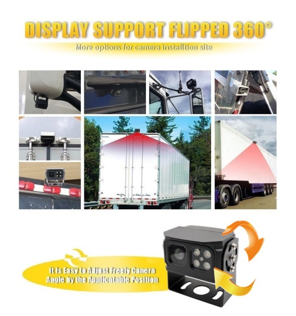 New Update Waterproof Night Vision Rear View Vehicle Reverse Camera,HONGXINTAI (Hokevision)