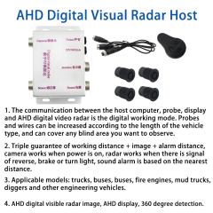 Visual Radar Blind Spot Parking Sensor Detector System for Bus Truck,HONGXINTAI (Hokevision)