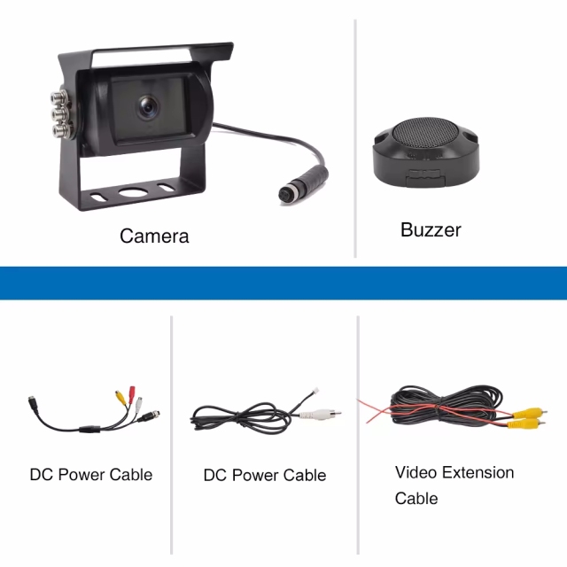 Smart AI Detection Reversing Aid Truck Backup Camera for Car and Pedestrian Detection and Warning,HONGXINTAI (Hokevision)