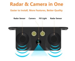 Vehicle Reverse 1080p Digital Visual Radar Parking Sensor Detector Kit,HONGXINTAI (Hokevision)