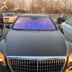 85%vlt Blue Purple Chameleon Tint Color Change Windscreen Red Chameleon Car Window Tint Solar Film