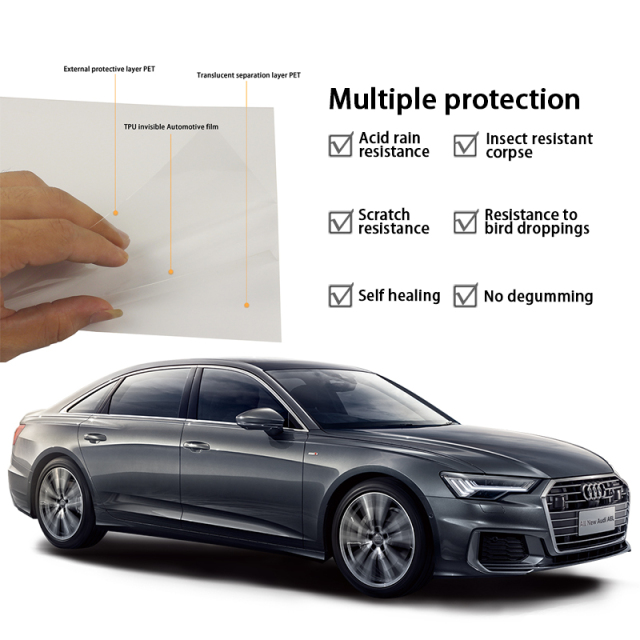 Car paint protection tpu hot melt adhesive film tpu mobile protective film ppf tph film