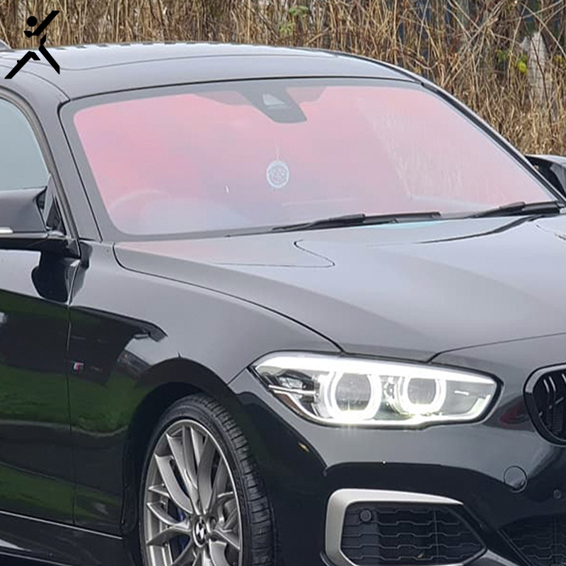 Free Sample Red Chameleon Tint Color Change Orange Pink Windscreen Chameleon Car Window Tint Film