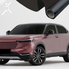 Nano ceramic vlt 20% black tint windshield car film waterproof safety window film high reflective window film for car