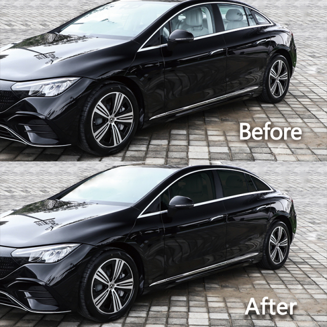 High uv reject UVR 99% car window tint film vlt20 black tint nano ceramic solar film window tinted safety window film for car