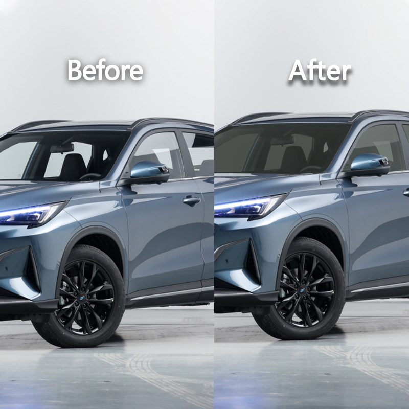99%UVR nano ceramic vlt 60 black car window tint film safety film IR6090 Sun Control glass protective film