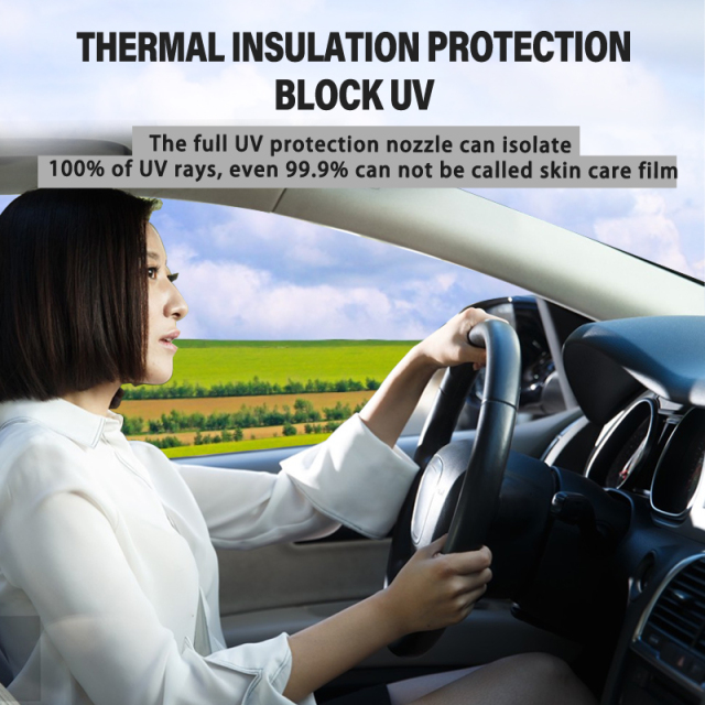 High insulation film UV400 protection solar control car tint window film UV UV reflection Skin Protection waterproof car window
