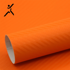 1.52x30m Factory Price PVC Air Bubble Free Full Vehicle Wrapping vinyl Films Matte orange car body Color changing film