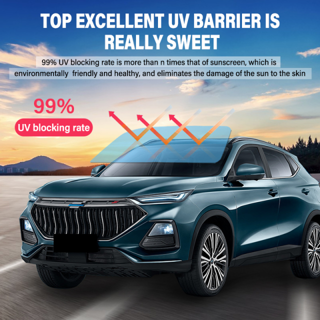 High UV Blocking car decorative window tint film mirror reflective film solar control film for car N-16#