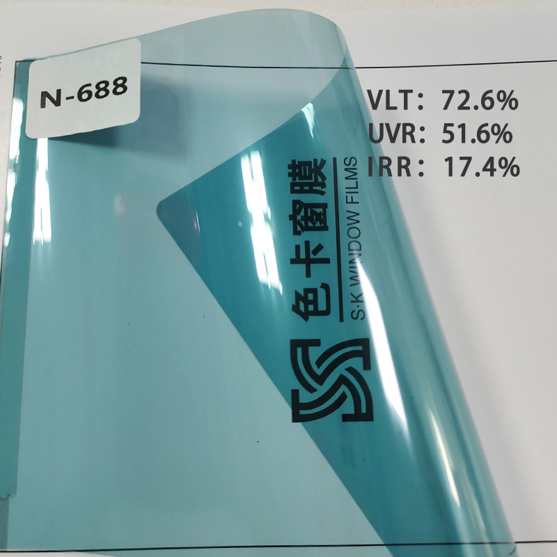 Car Films   View larger image  Share Mirror reflective car privacy green window tint film mirror reflective solar control film N series glass film N-688